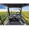 The view from the cabin of the Croplands Mako 450 self-propelled sprayer.