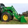 The 623 R self-levelling front-end loader was a great point-scorer for the John  Deere 6105M tractor.