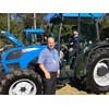 Pictured with the Landini Rex orchard tractor are Paul Pintaudi (left) of Small Horse Tractors, Dandenong, VIC, and Matthew Giordano of Seville Tractors, VIC.
