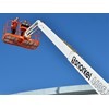 The newly released Snorkel 460SJ telescopic boom lift can reach up to 12.2m.