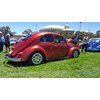 38 This candy red Oval looks really nice on Porsche 914 alloys