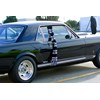 ford mustang black side