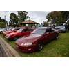 Toyota Winterfest Soarer red