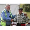 Trevor Cole receiving his trophy