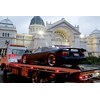 Arriving at the Royal Exhibition Building for to setup for Motorclassica