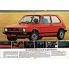 1983 VW Golf brochure