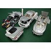 6 x Mercedes-Benz Silver Arrows 1:18 scale model cars. SOLD $504