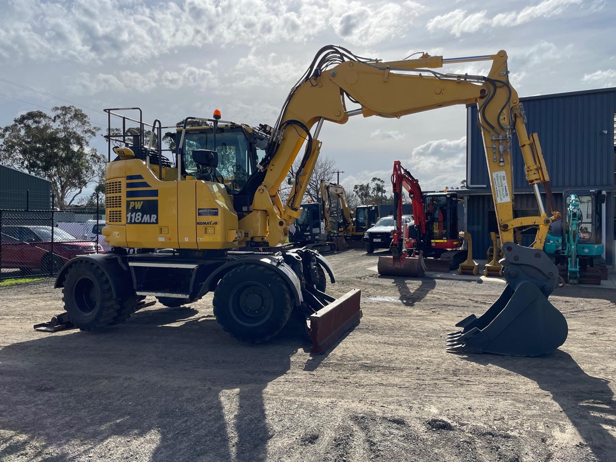 2019 KOMATSU PW118MR-11 image 7