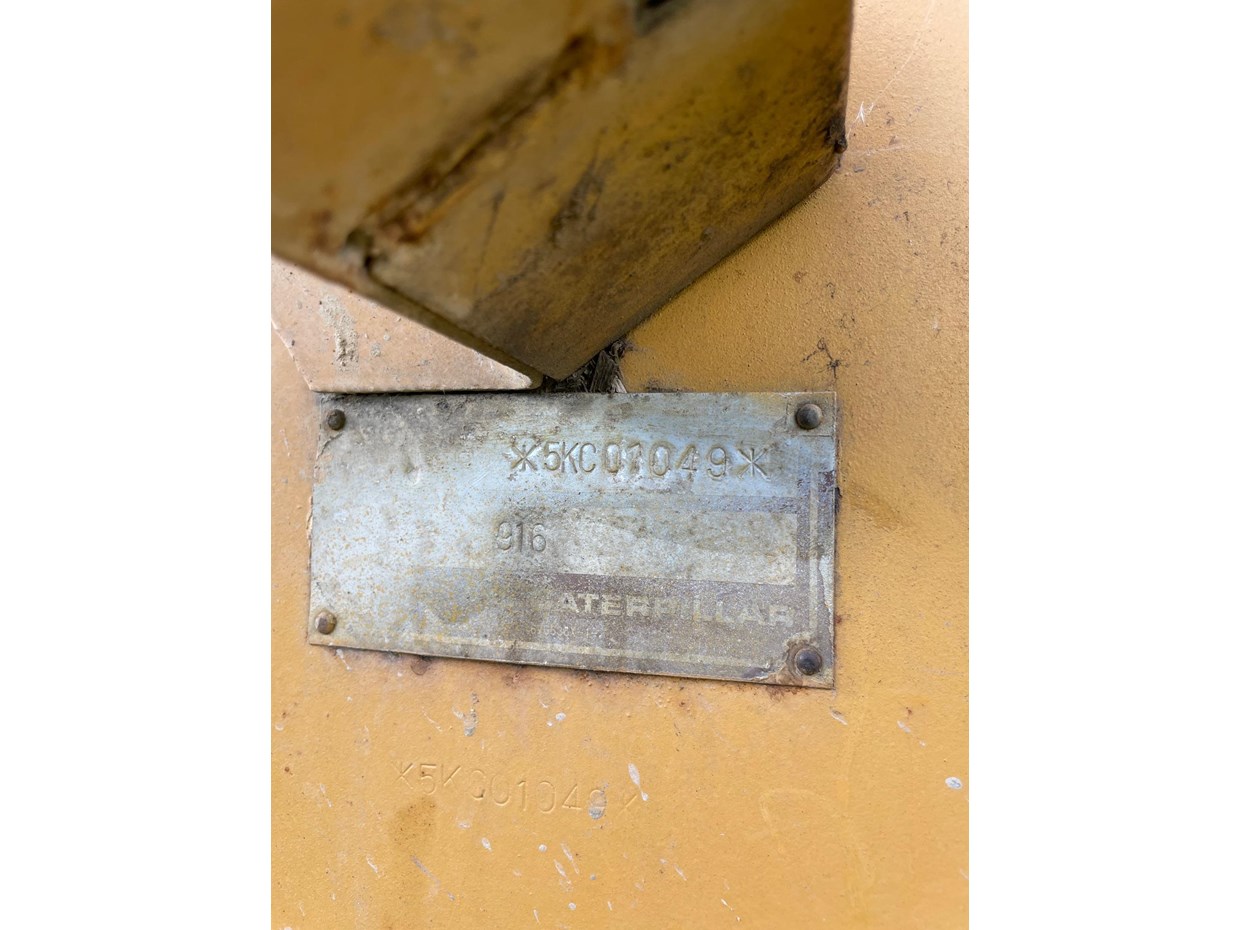 1986 CATERPILLAR 916 LOADER image 10