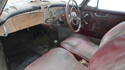 porsche 356 interior