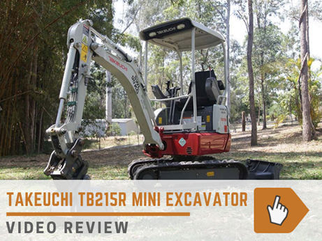 Takeuchi TB215R excavator review