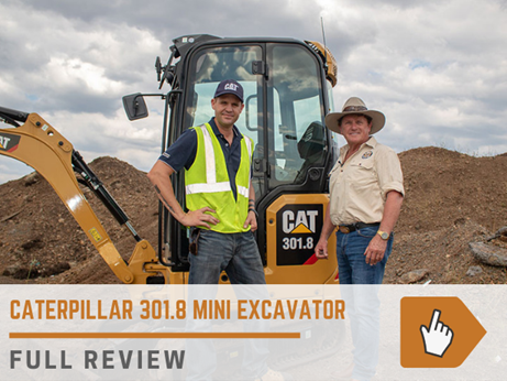 Caterpillar 301.8 mini excavator