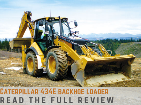 Caterpillar 434E backhoe loader