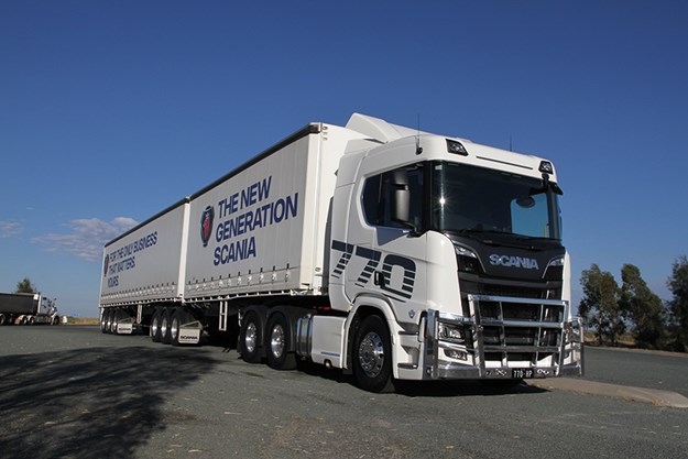 Scania 770hp V8 arrives in Aus 