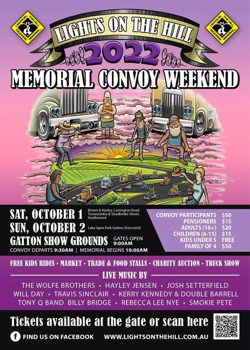 Lights On The Hill Memorial Convoy News