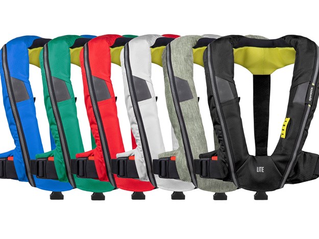Spinlock releases new colours for lifejacket range