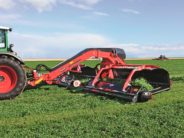 Kuhn's hay and forage tools handle heavy work