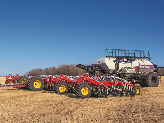 Bourgault equipment allows precise seeding