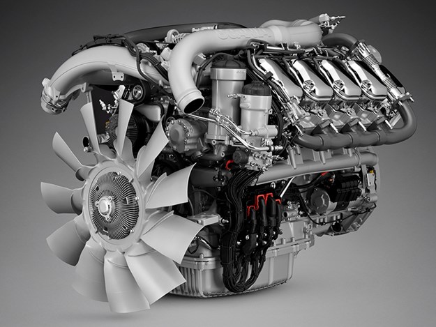 Mid-2021 for new Scania V8