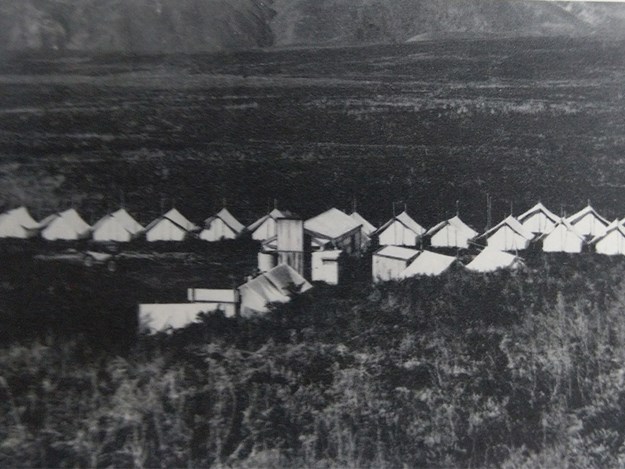 Tent camp Kaingaroa, 1923