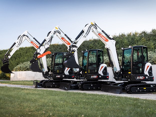 Bobcat’s new R2-Series generation of five- to six-tonne Stage V compliant mini-excavators