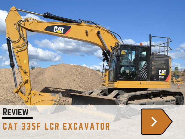Cat 335LCR excavator