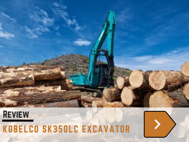 Kobelco SK350LC excavator
