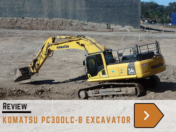 Komatsu PC300LC-8 excavator