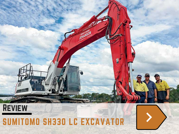 Sumitomo SH330 LC excavator