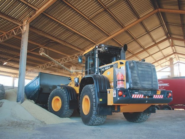 The Custom SBA bucket is three times the bucket size of the farms' previous wheel loader