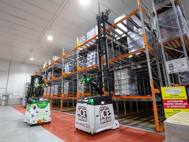 The system has reduced the manual pallet handling of repetitive tasks in a cold environment, improving safety and increasing accuracy