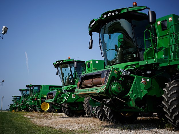 Sales of agricultural equipment dipped in August 2018
