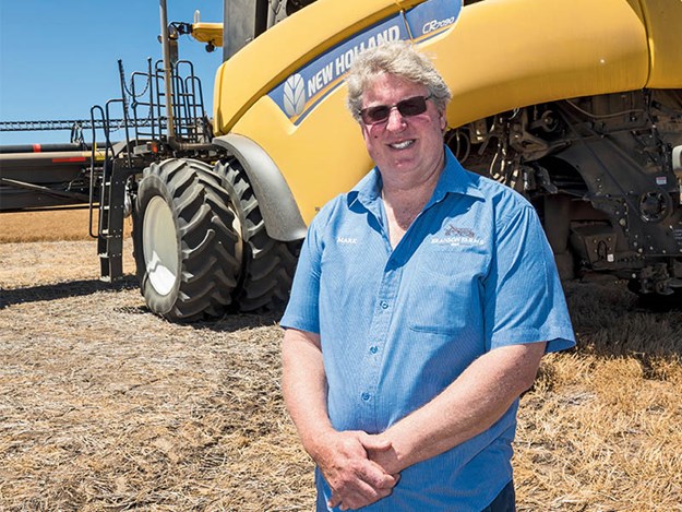 South Australian farmer Mark Branson