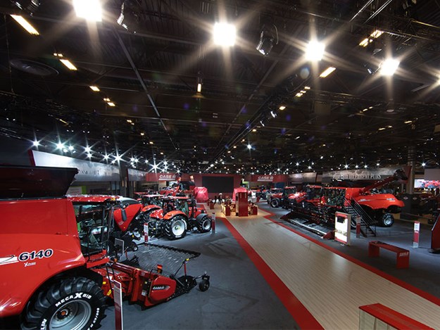 The Case IH stand at sima 2019