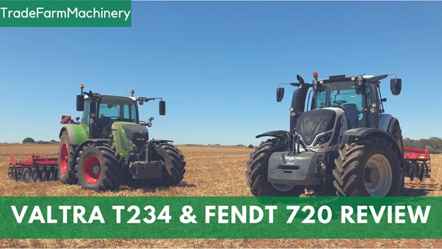 Valtra T234 and Fendt S4 720