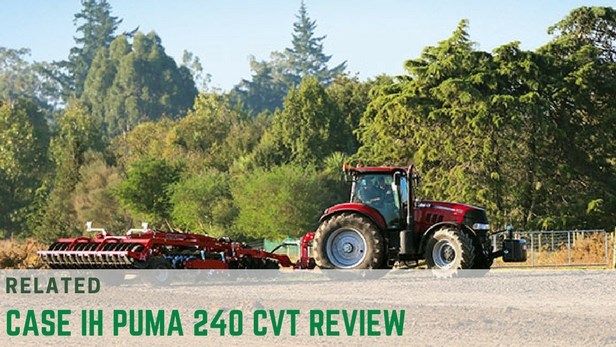 case ih 240 cvt tractor review