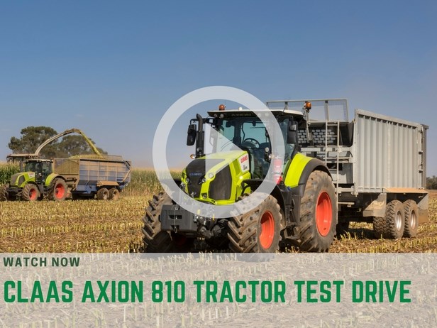 Claas Axion 810 tractor review