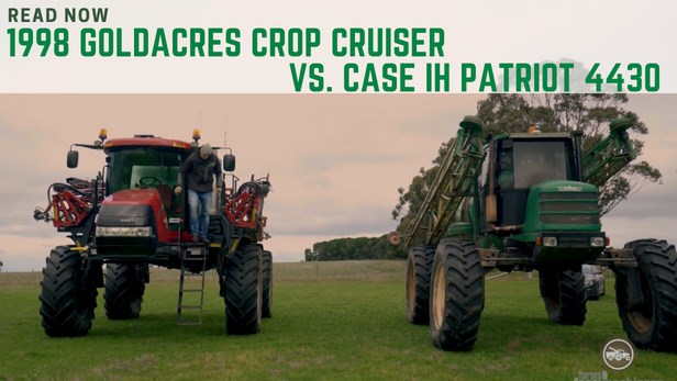 Goldacres crop cruiser vs. Case IH Patriot sprayer