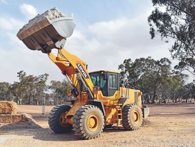 The Lovol FL958H wheel loader is a favourite for construction, contractors and large farming