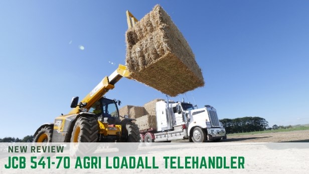 JCB 541-70 AGRI LOADALL TELEHANDLER review