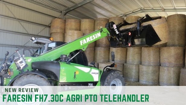 FARESIN FH7.30C AGRI PTO TELEHANDLER review