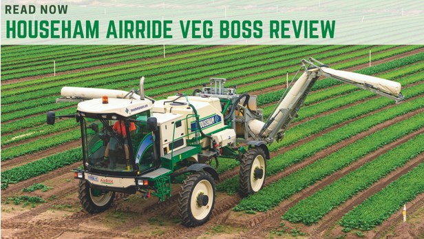 Househam Airride Veg Boss self propelled sprayer review