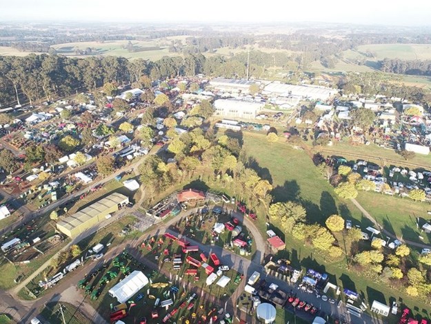 Farm World covers up to 40 hectares of exhibitor displays at the Lardner Park site