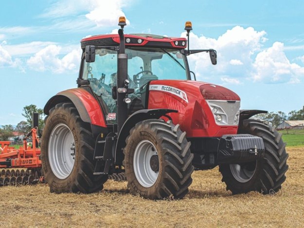 The McCormick X7 front on in a paddock in Queensland