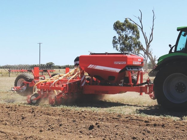 Maschio Gaspardo Gigante pressure drill has been redesigned to handle undulating terrain