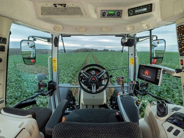 The New MF 5s tractor range has a new interior