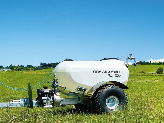 The Tow and Fert Multi 500, loaded with features to help grow grass