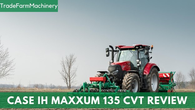 Case IH Maxxum 135 CVT tractor review test drive