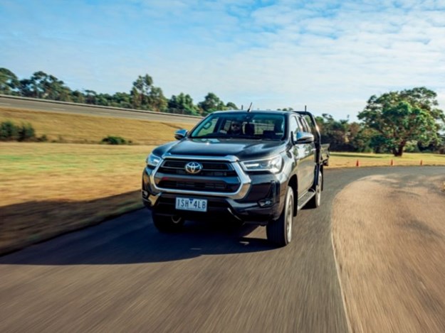 The Toyotoa Hilux is still a major seller in Aus