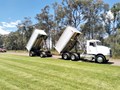 2005 KENWORTH T350 TIPPER WITH MATCHING DOG TRAILER